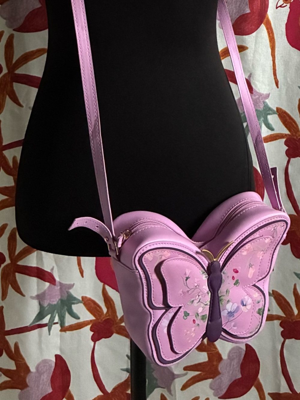 Butterfly Crossbody Purse in Light Purple by Bath & Body Works